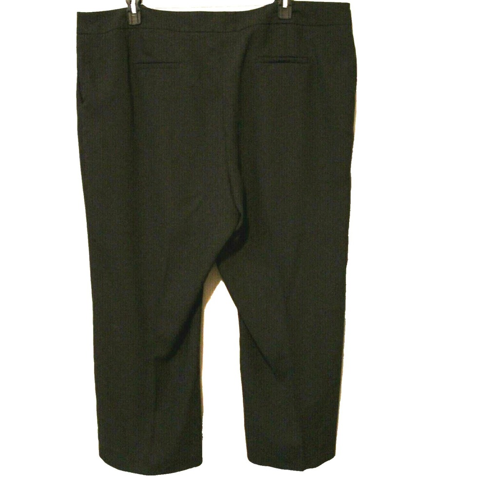 Vince Camuto Women 22W Black Straight Dress Pants Office Wear